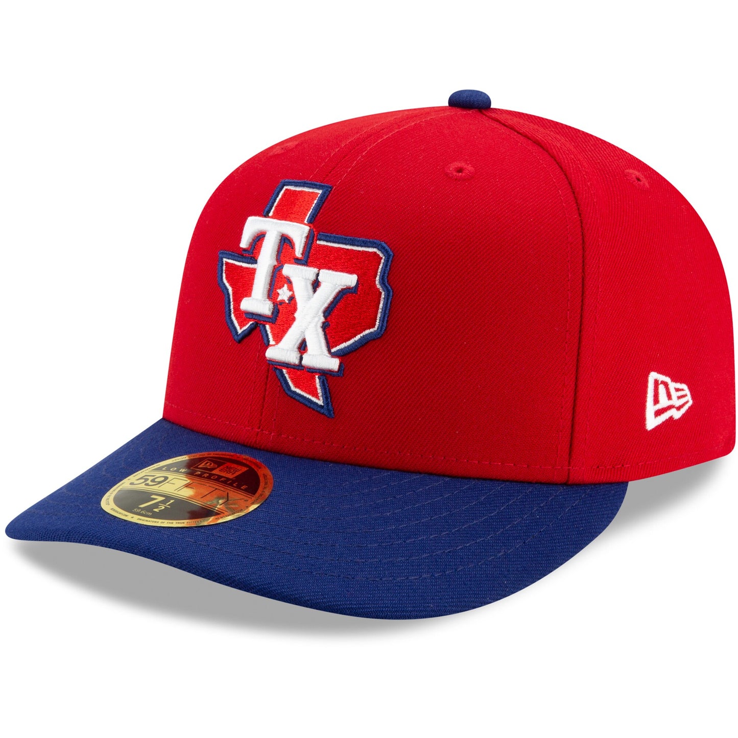 Texas Rangers New Era 2020 Alternate 3 Authentic Collection On Field Low Profile 59FIFTY Fitted Hat - Red/Royal