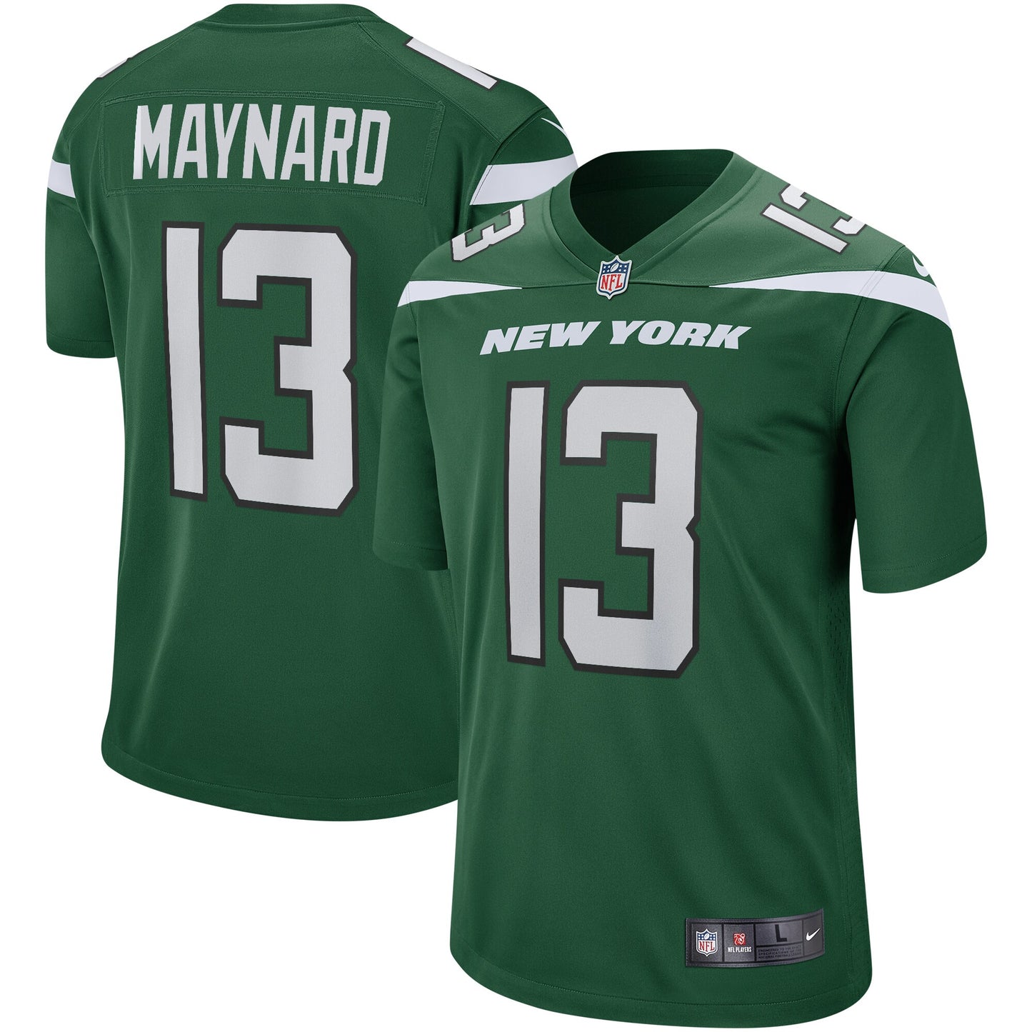 Don Maynard New York Jets Nike Game Retired Player Jersey - Gotham Green