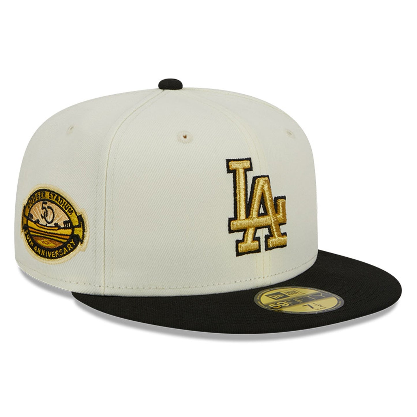 Los Angeles Dodgers New Era City Icon 59FIFTY Fitted Hat - White