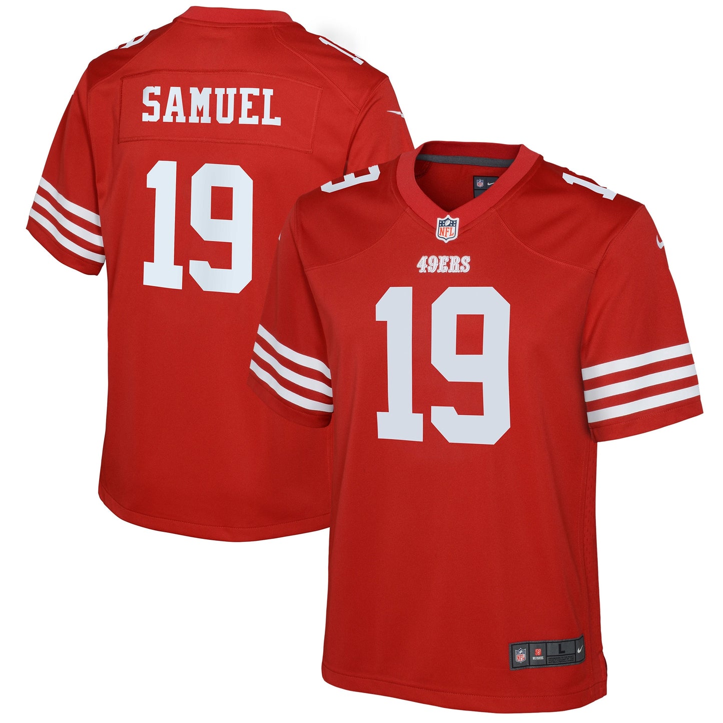 Deebo Samuel San Francisco 49ers Nike Youth Game Jersey - Scarlet