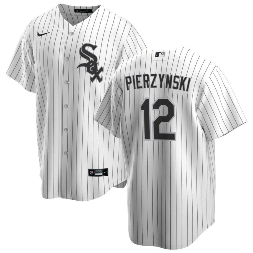 A.J. Pierzynski Chicago White Sox Replica Men's Home Jersey With Premium Lettering