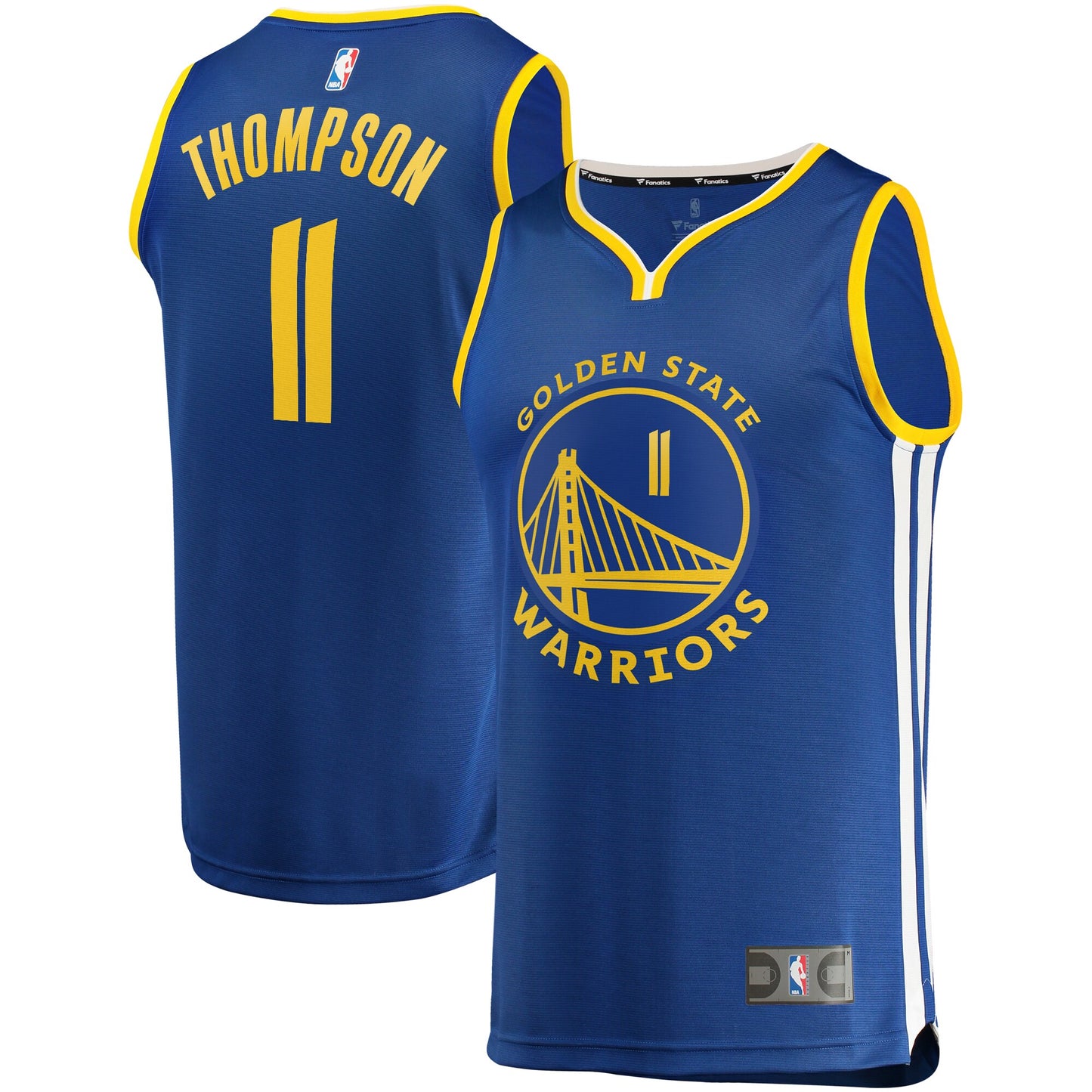 Klay Thompson Golden State Warriors Fanatics Branded Youth Fast Break Player Replica Jersey - Icon Edition - Royal