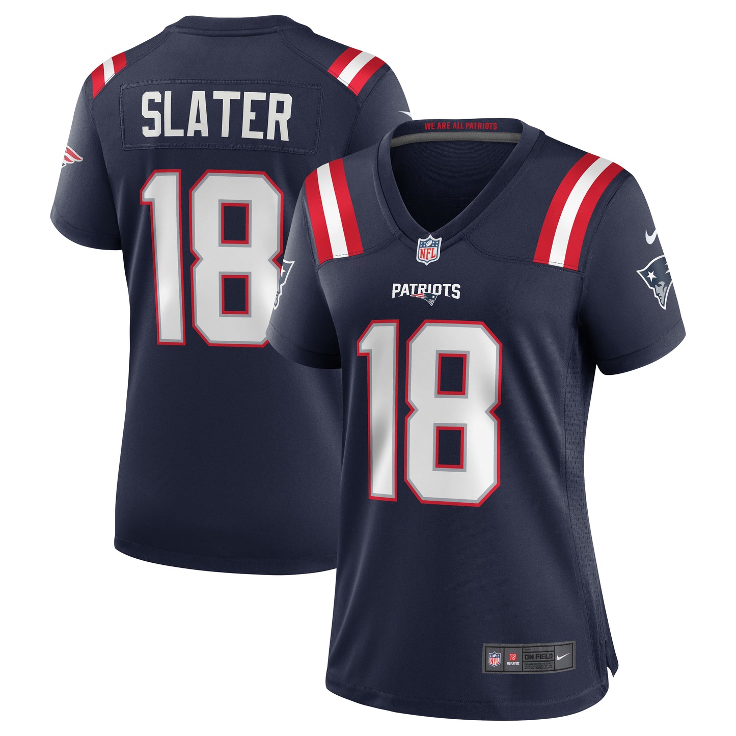 Matthew Slater New England Patriots Nike Women's Game Jersey - Navy