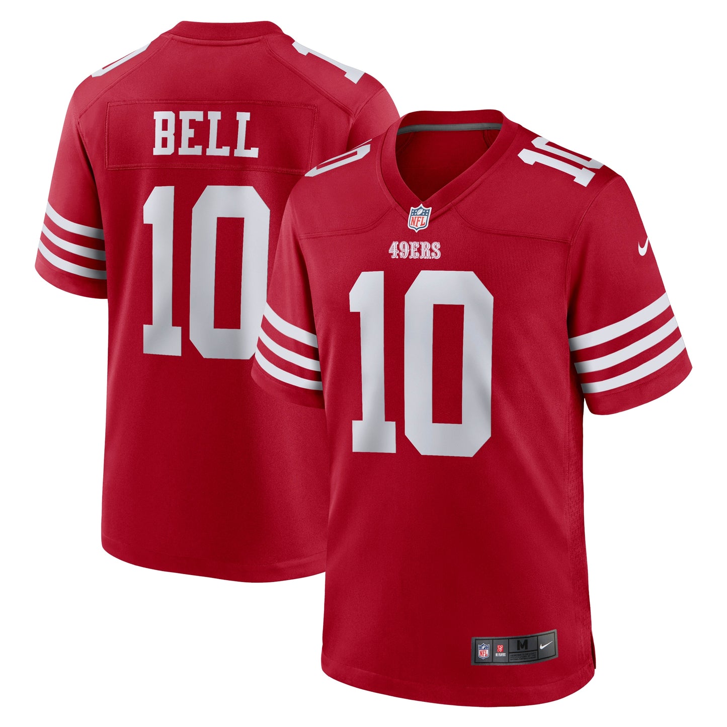 Ronnie Bell San Francisco 49ers Nike Team Game Jersey - Scarlet