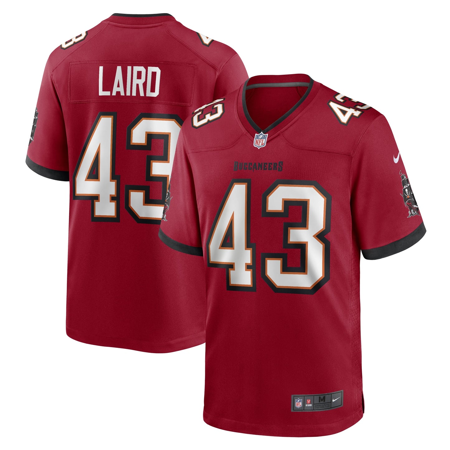 Patrick Laird Tampa Bay Buccaneers Nike Game Player Jersey - Red