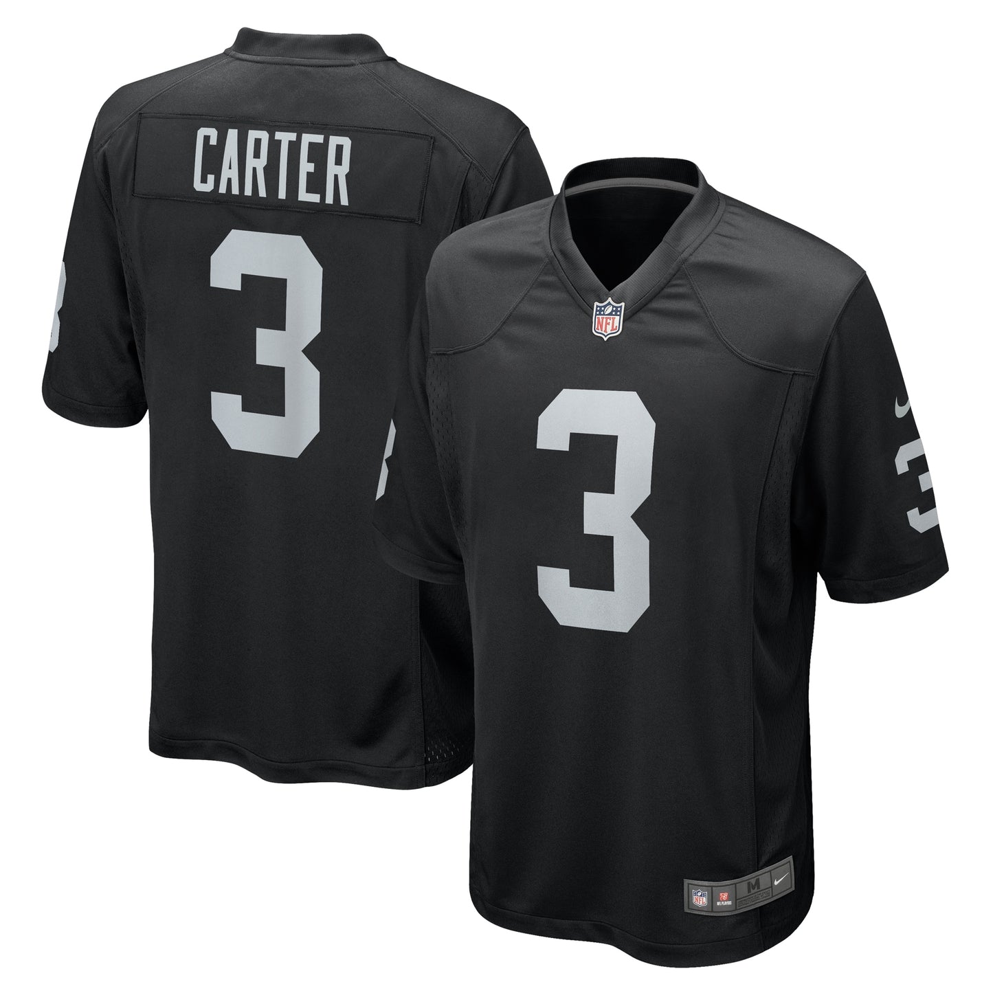 DeAndre Carter Las Vegas Raiders Nike Game Player Jersey - Black