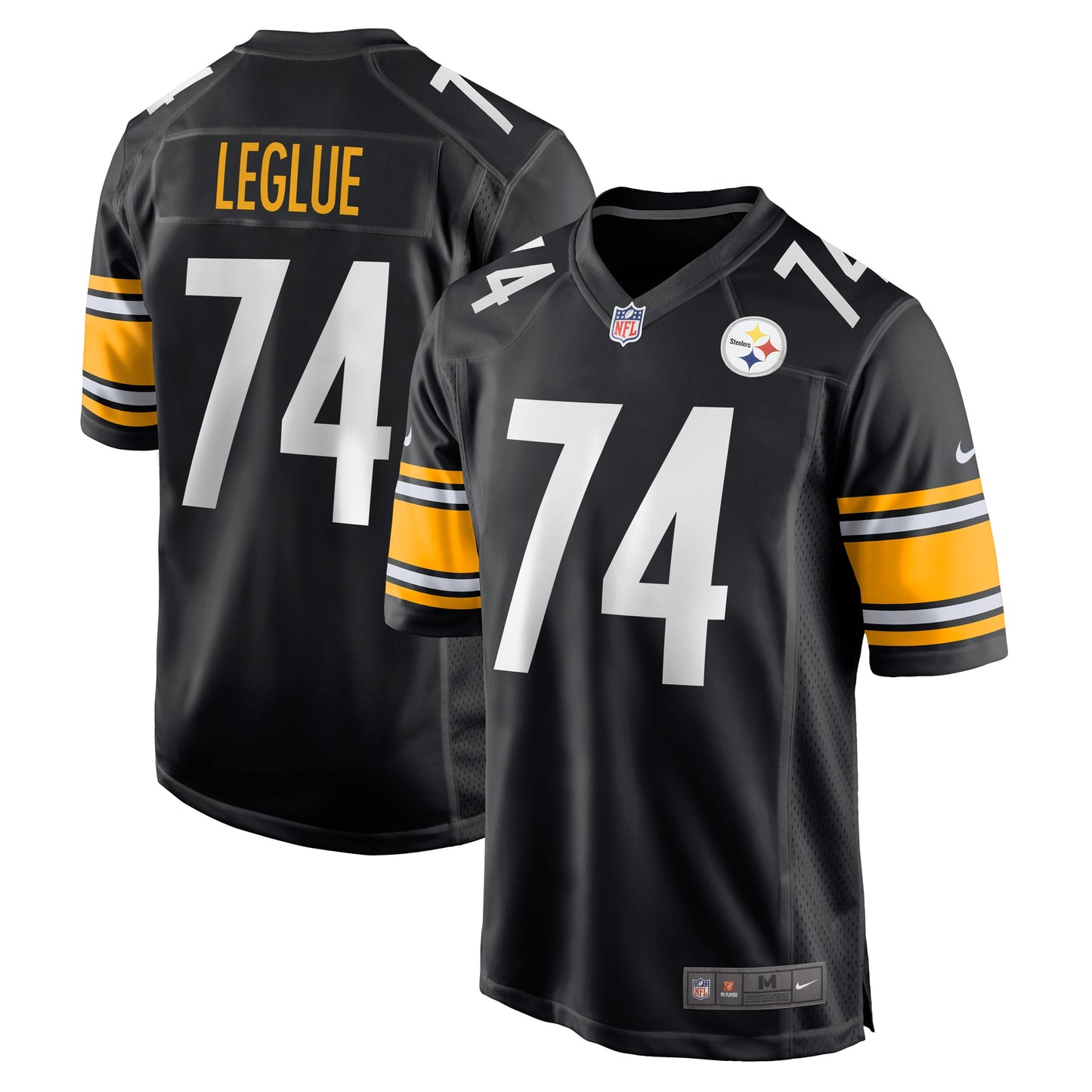 John Leglue Pittsburgh Steelers Nike Game Player Jersey - Black