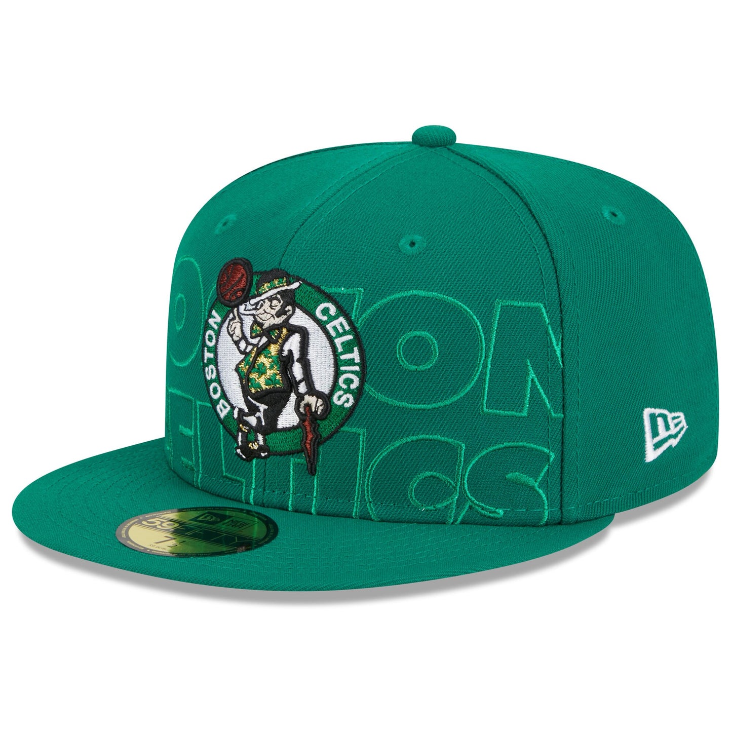 Boston Celtics New Era 2023 NBA Draft 59FIFTY Fitted Hat - Kelly Green
