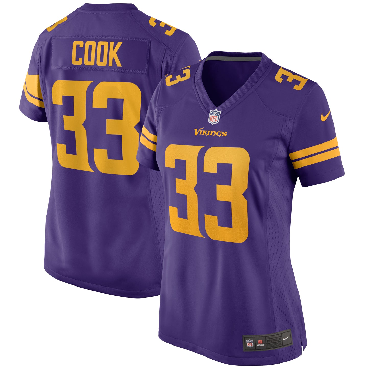 Dalvin Cook Minnesota Vikings Nike Women's Alternate Game Jersey - Purple