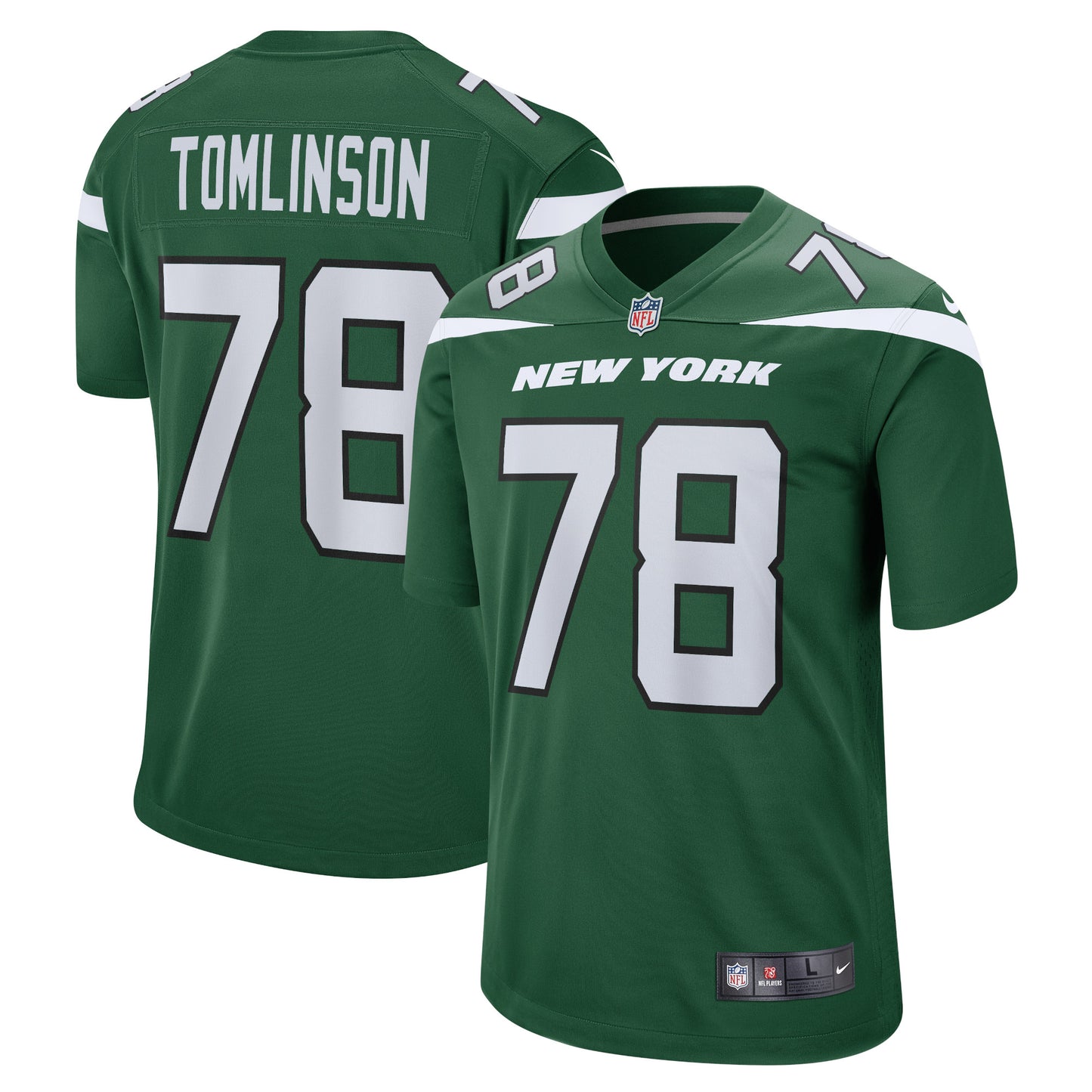 Laken Tomlinson New York Jets Nike Game Jersey - Gotham Green