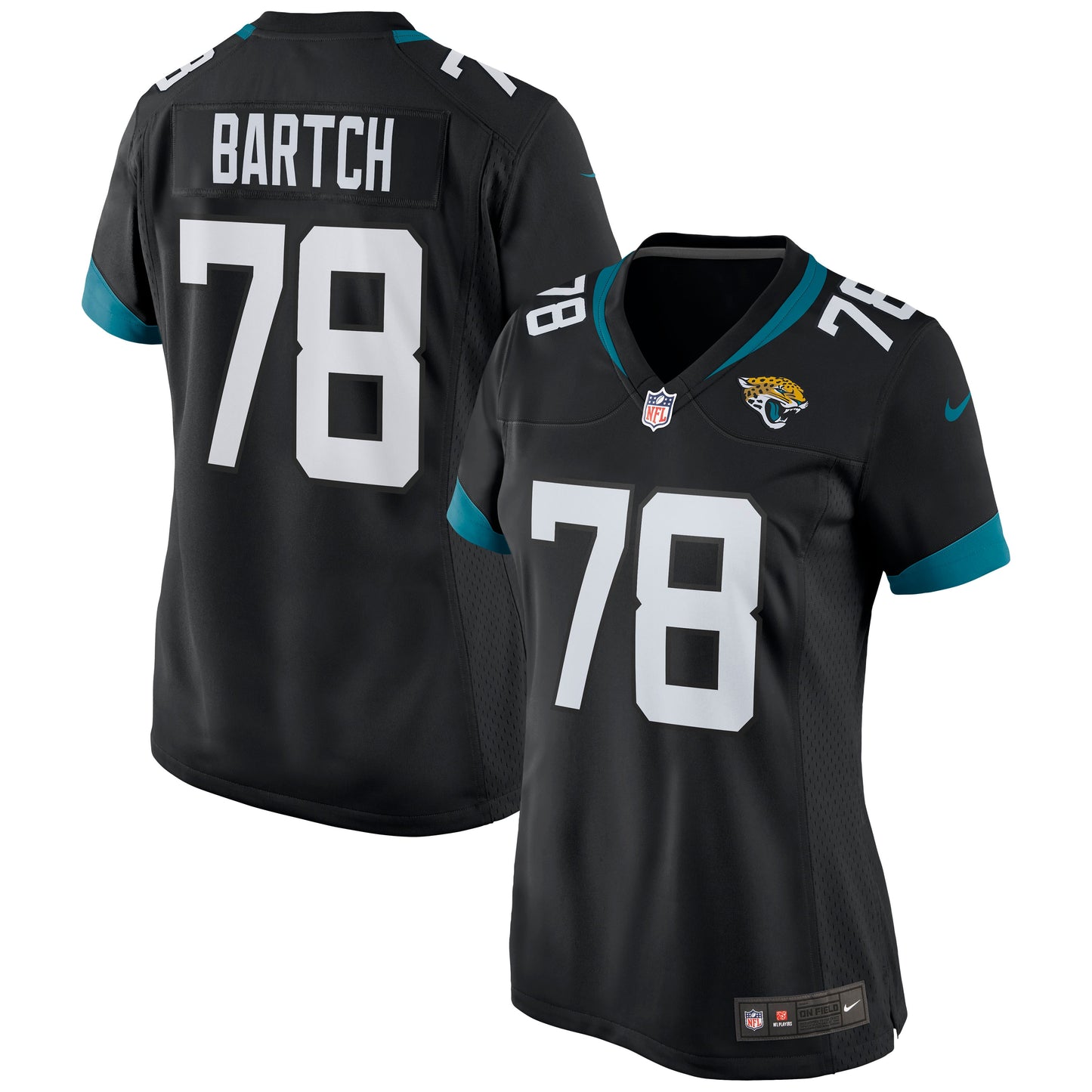 Ben Bartch Jacksonville Jaguars Nike Women's Game Jersey - Black