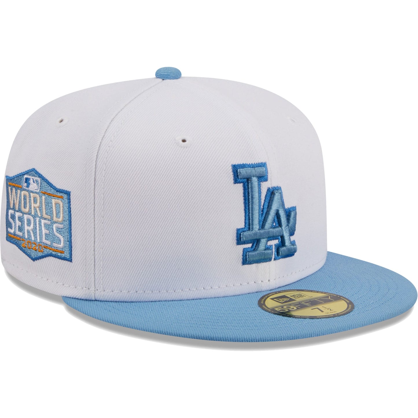 Los Angeles Dodgers New Era Sky 59FIFTY Fitted Hat - White