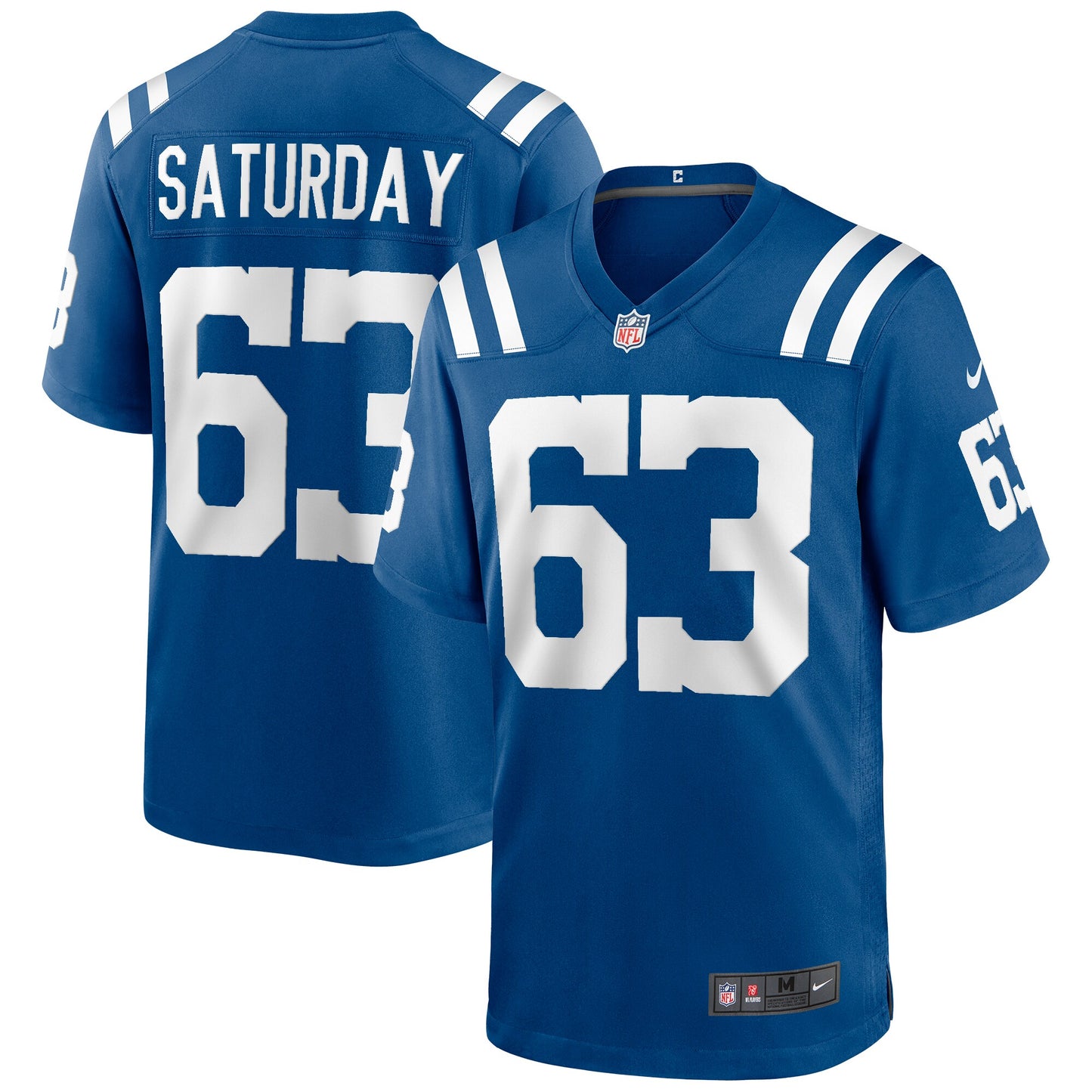 Jeff Saturday Indianapolis Colts Nike Game Retired Player Jersey - Royal
