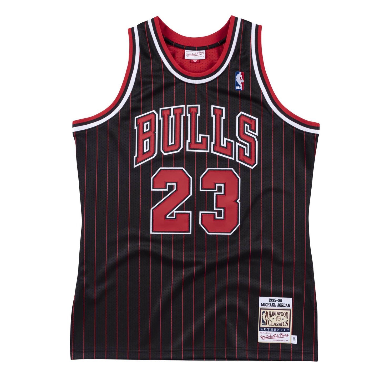Authentic Jersey Chicago Bulls 1995-96 Michael Jordans