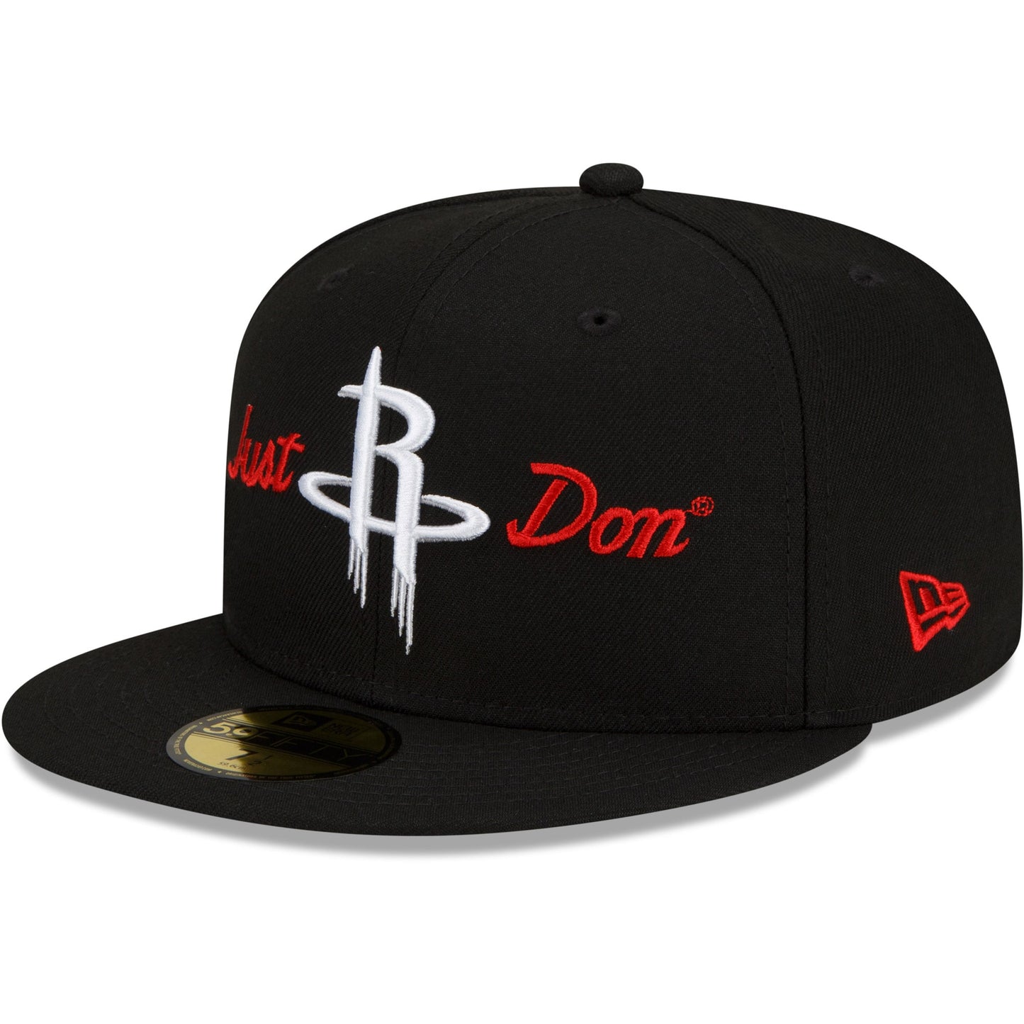 Houston Rockets New Era x Just Don 59FIFTY Fitted Hat - Black