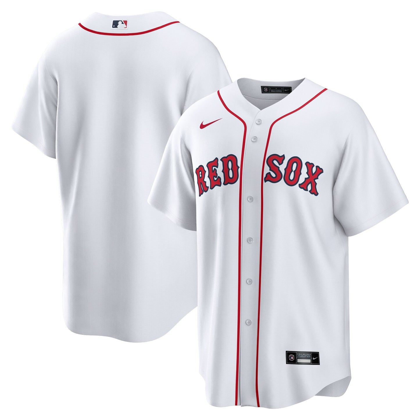 Boston Red Sox Nike Home Replica Team Jersey - White