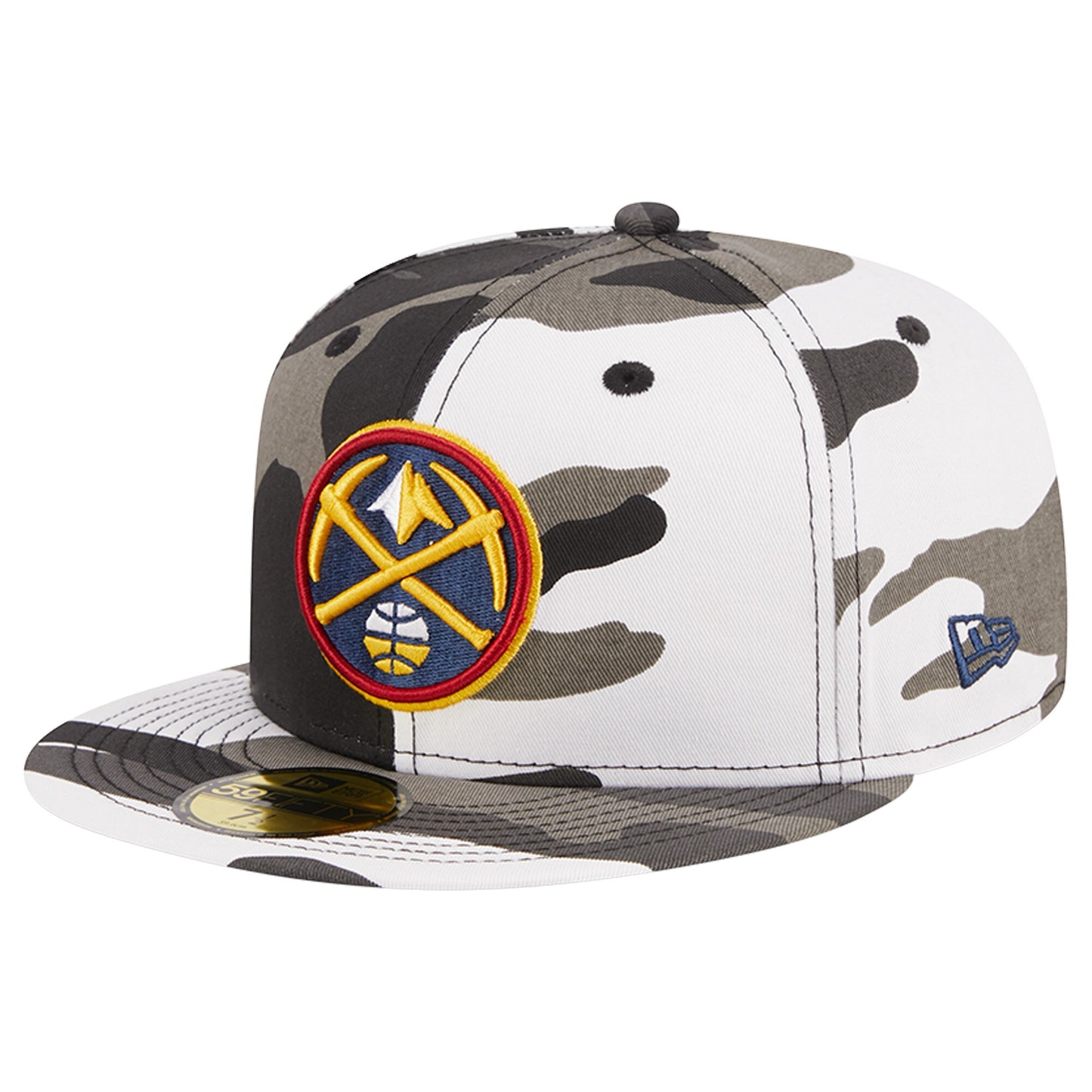 Denver Nuggets New Era Snow Camo 59FIFTY Fitted Hat