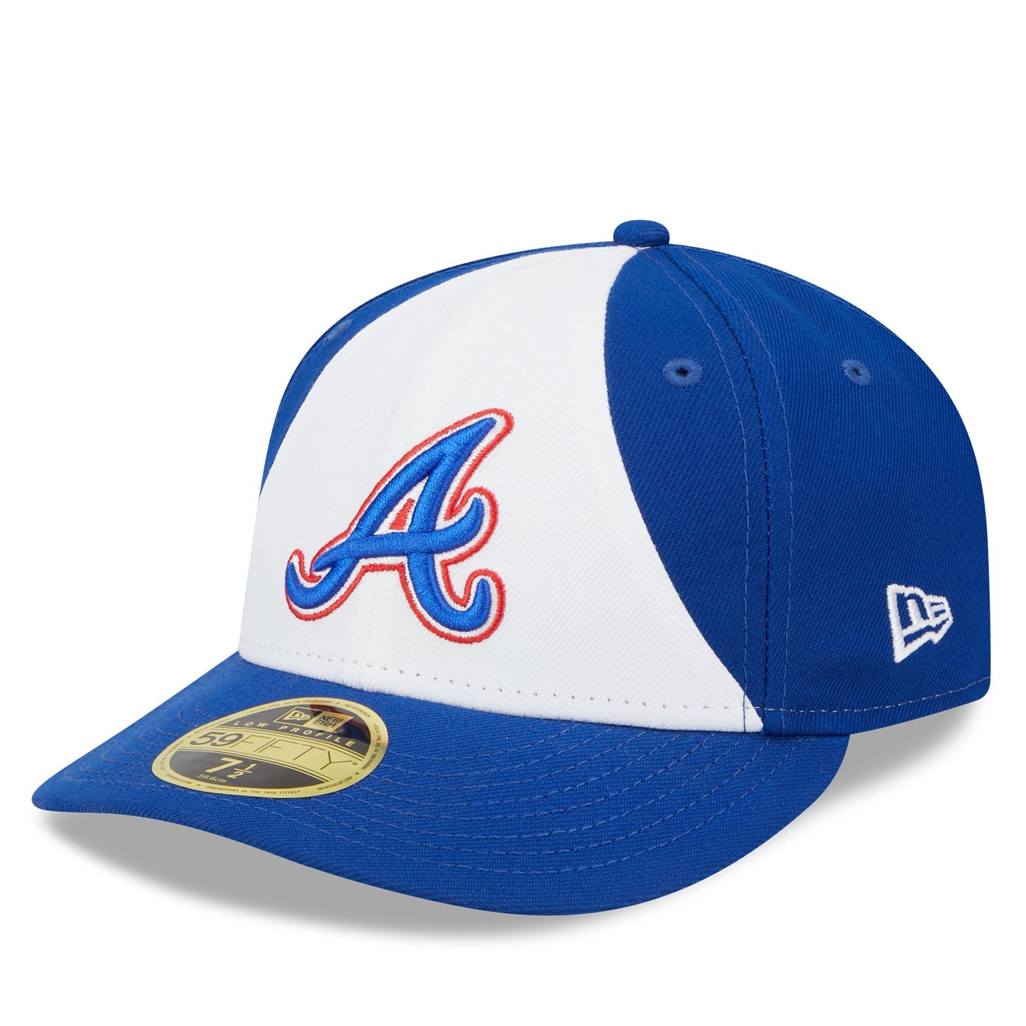 Atlanta Braves New Era 2023 City Connect Low Profile 59FIFTY Fitted Hat - White/Royal