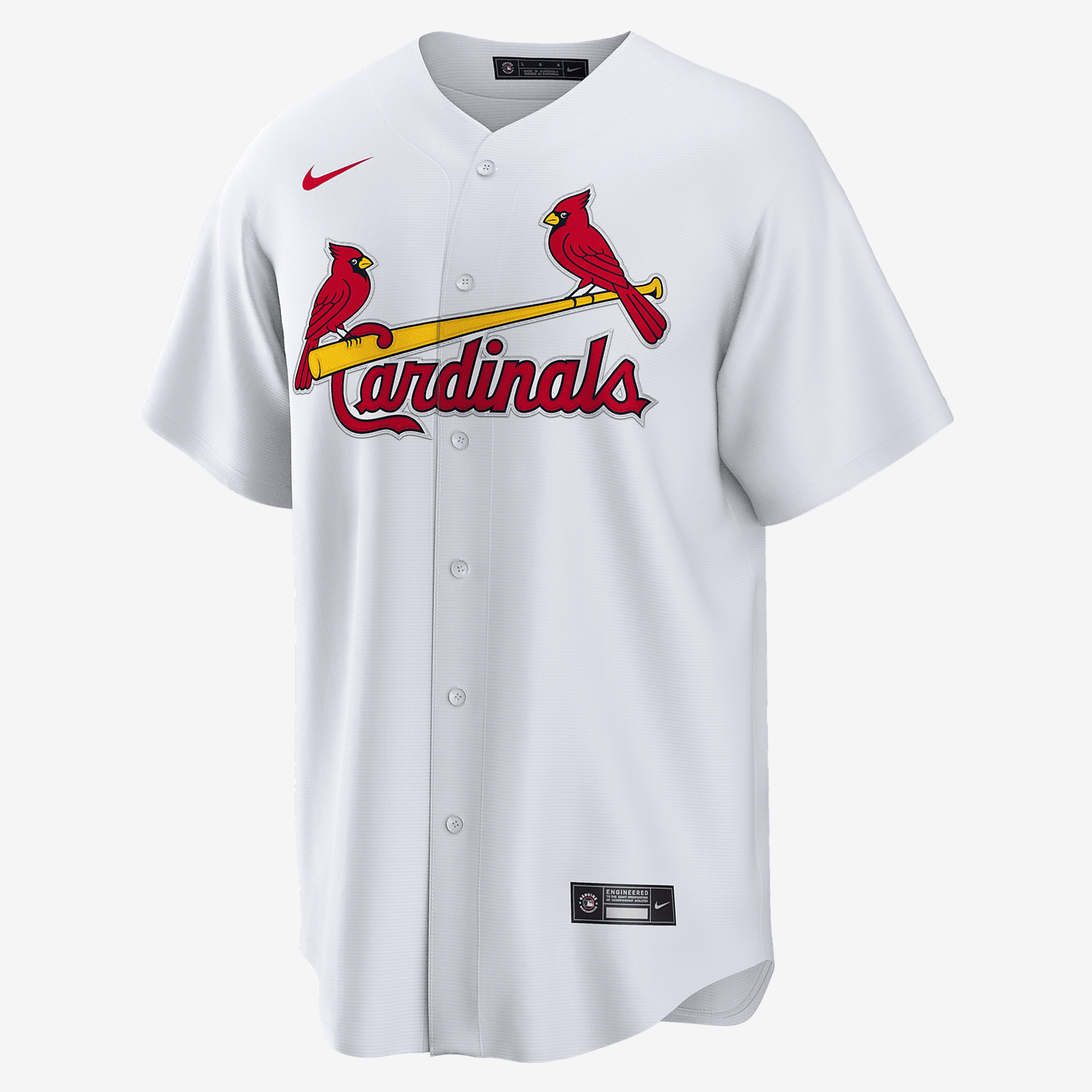 MLB St. Louis Cardinals (Willson Contreras) Men's Replica Baseball Jersey - White/Sport Red