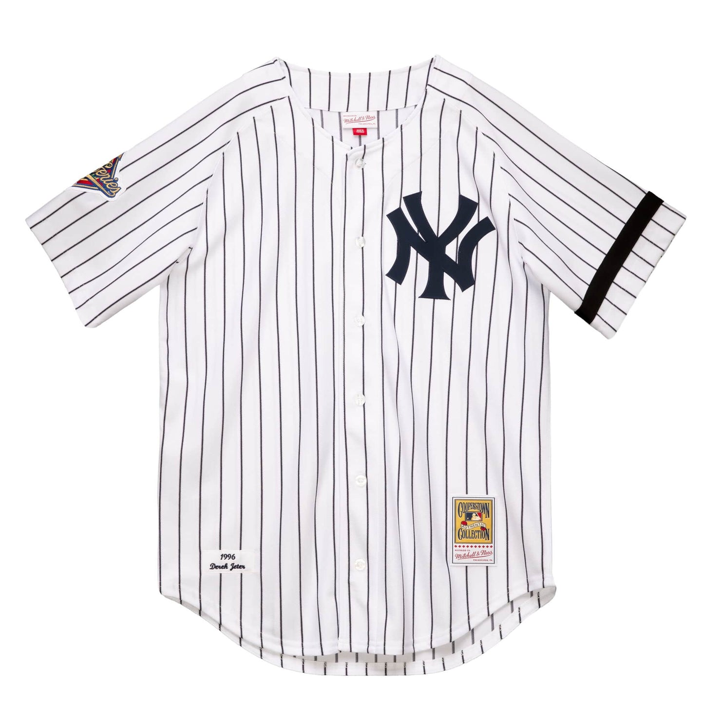 Authentic Jersey New York Yankees 1996 Derek Jeter